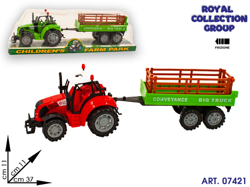K089971 Trattore Friz Farm Ass  Cm 37x11