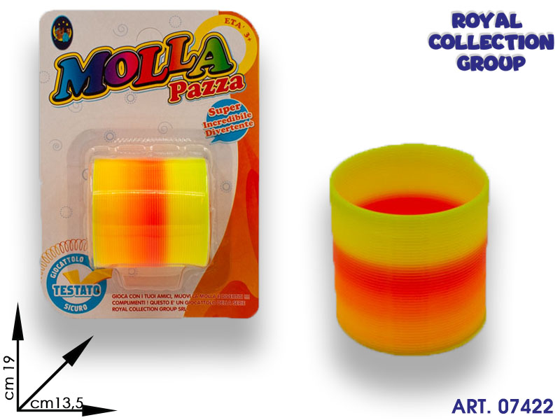 K3400045 Molla Multicolor In Blister Cm 19x13.5