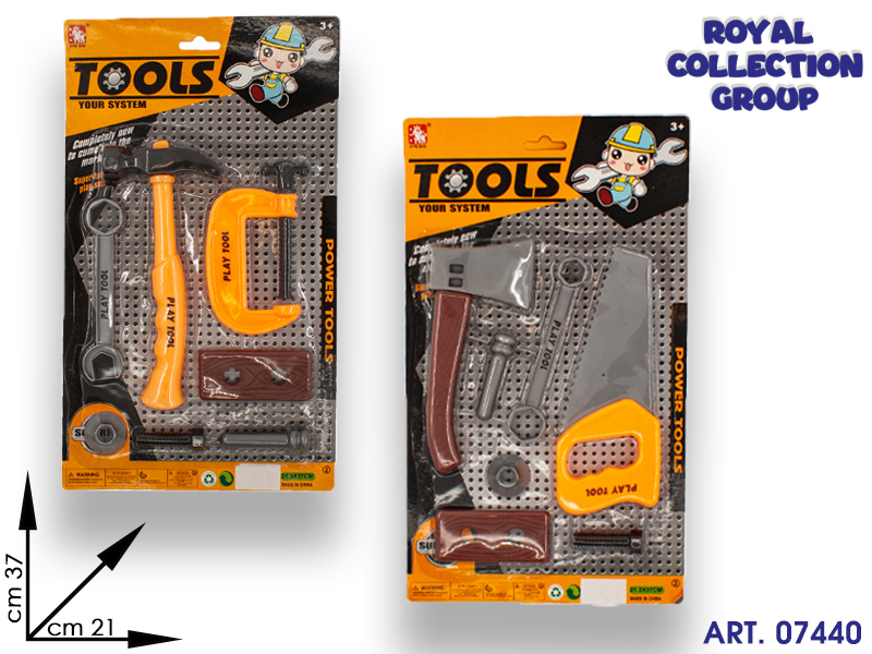 K129297 Set Falegname Tool 2 Ass  Cm 37x21