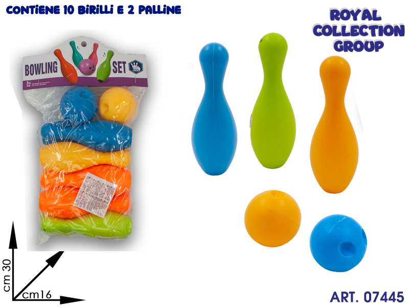 K4400664 Bowling Birilli Col In Busta Cm 30x16