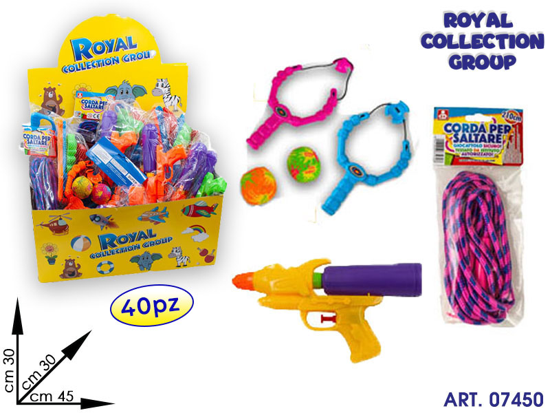 Box Display Royal C/ 40 Giochi Estivi 3 Ass