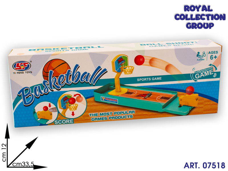 2012s064 Yf-232 Basketball Game  Cm 33.5x12
