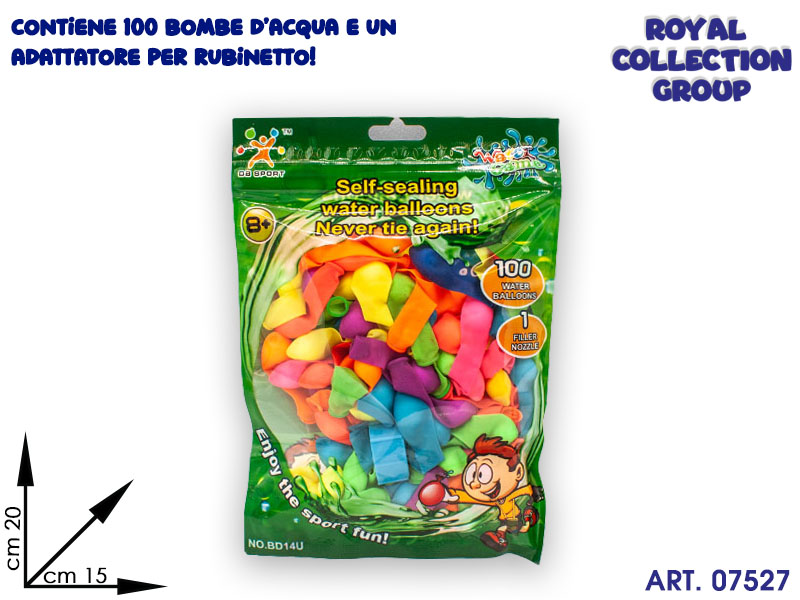 2010v016 Busta Pz 100 Bombe Ad Acqua Cm 20x15