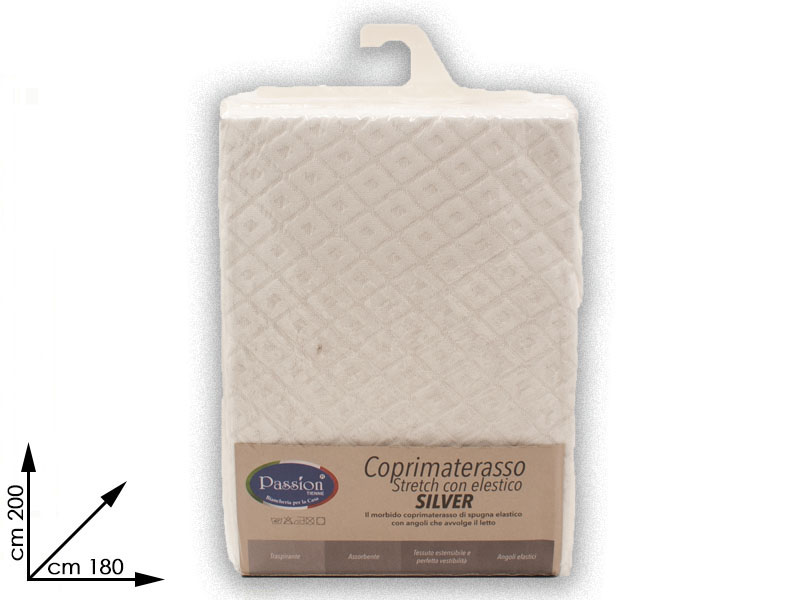 382101  Coprimaterasso Matrimoniale Jacquard