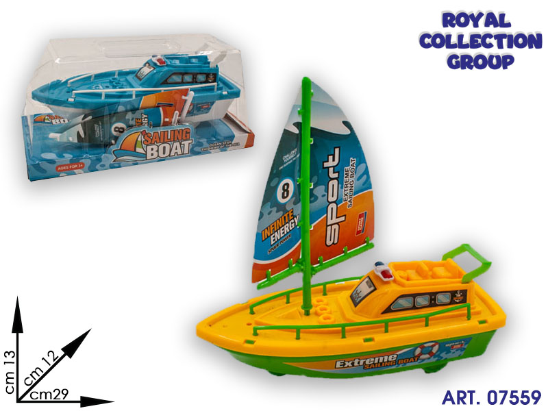 K1804787 Barca A Vela Sport A Friz  Cm 29x13