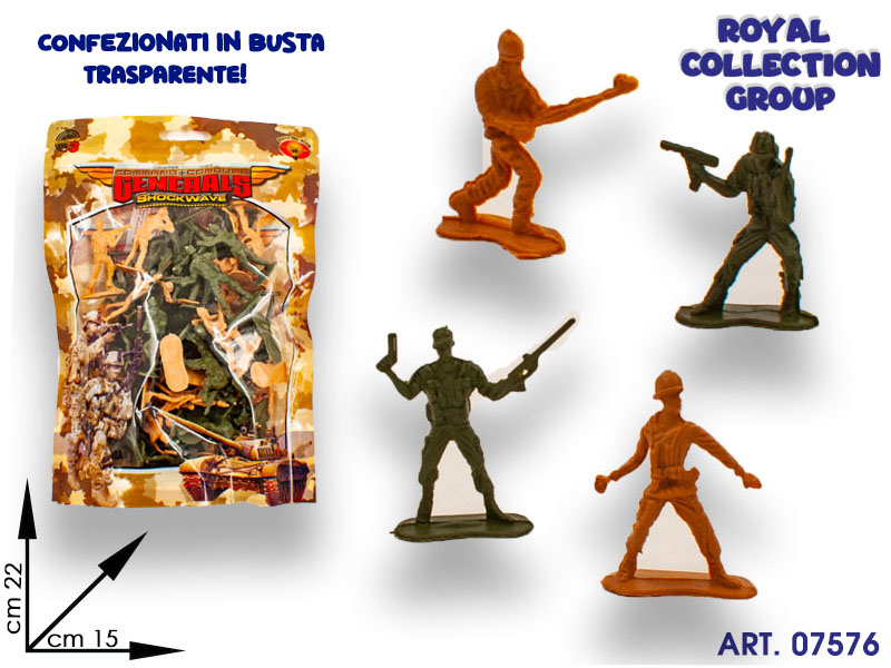 K096914 Busta Soldati Generals Cm 22x15