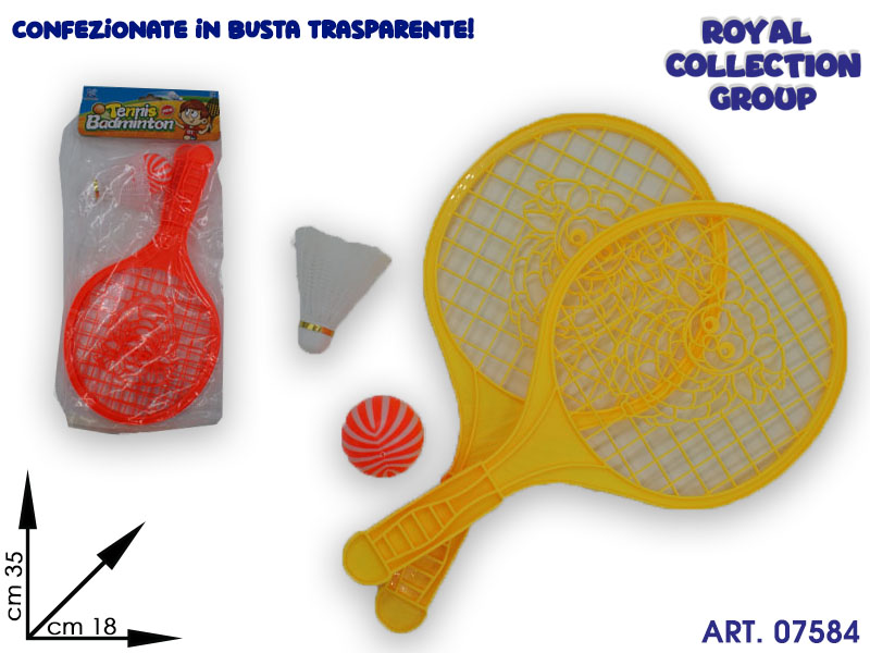 K125994 Racchette Tennis Col Ass Cm 35
