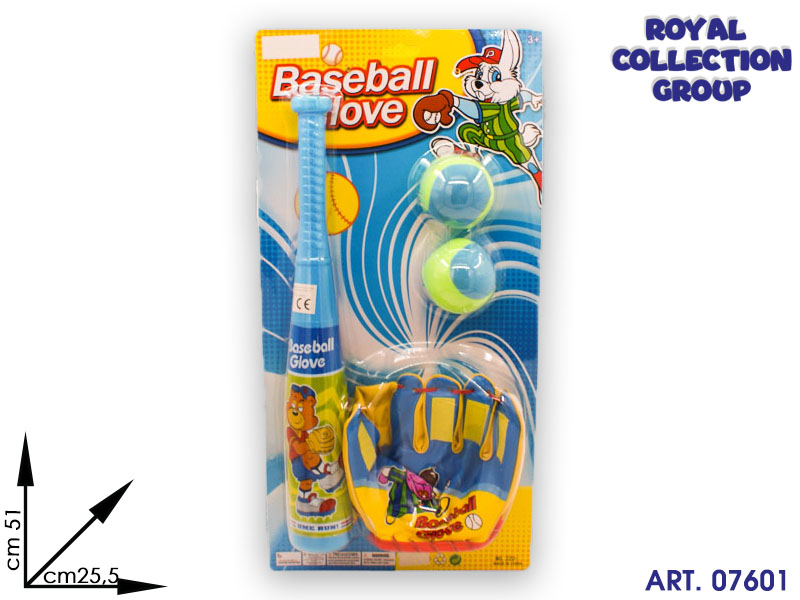 K4401512 Gioco Baseball C/guantone  Cm 51x25.5