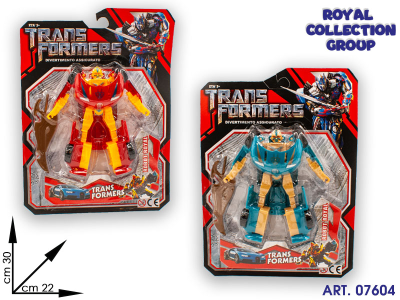K1400978 Robot 2 Ass Trans Formers Cm 30x22