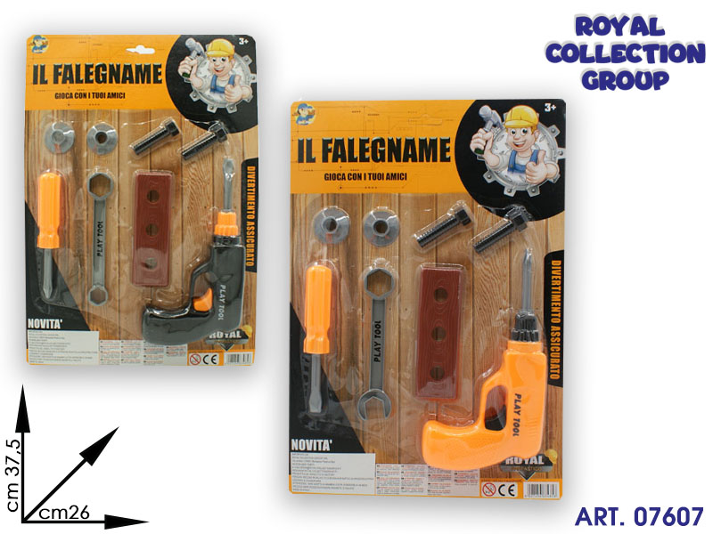 K1300183 K1410 Blister Il Falegname 2 Ass Cm 37.5x26