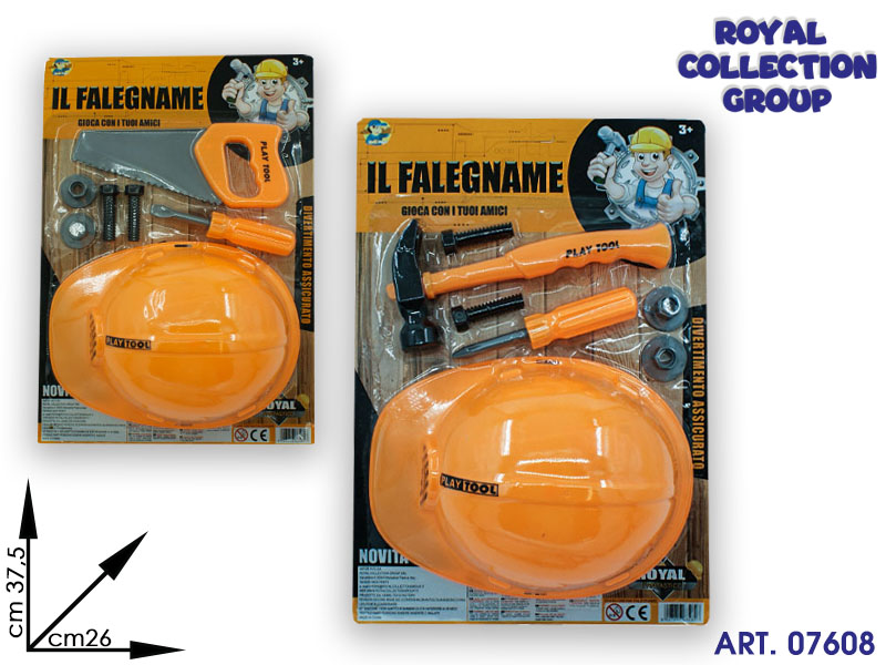 K1300184 K1410 Blister Il Falegname 2 Ass Cm 37.5x26