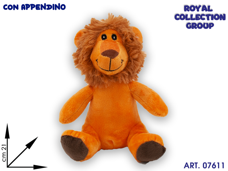 9075 Leone Peluche Soft  Cm 21