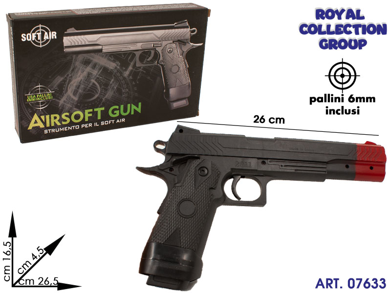 2011a Pistola Soft Air  Cm 26.5x16.5