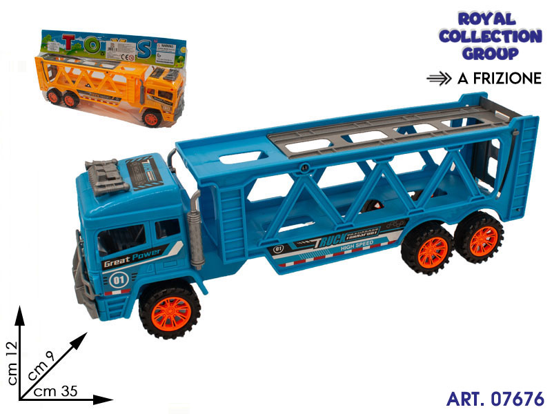 K1806105 Camion Porta-auto 2 Ass Cm 35x12
