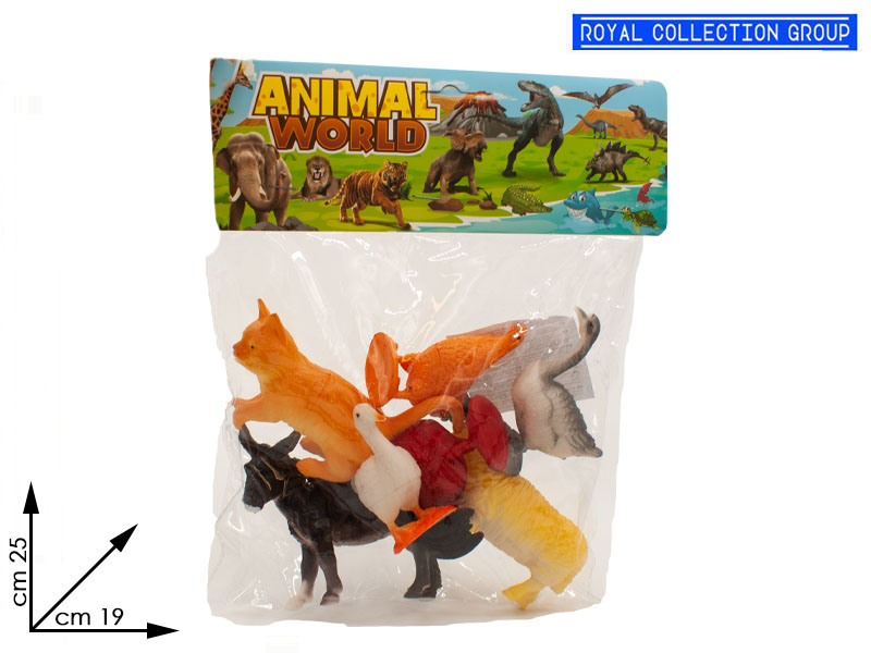 K9600364 Busta Pz 7 Animal World  Cm 25x19
