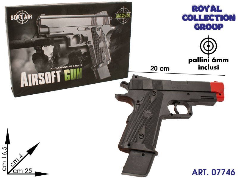 2112 A1 Pstola Soft Air Royal  Cm 25x16.5