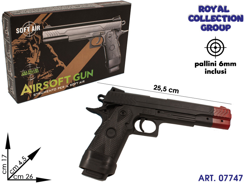 2011b Pistola Soft Air  Cm 26.5x16.5