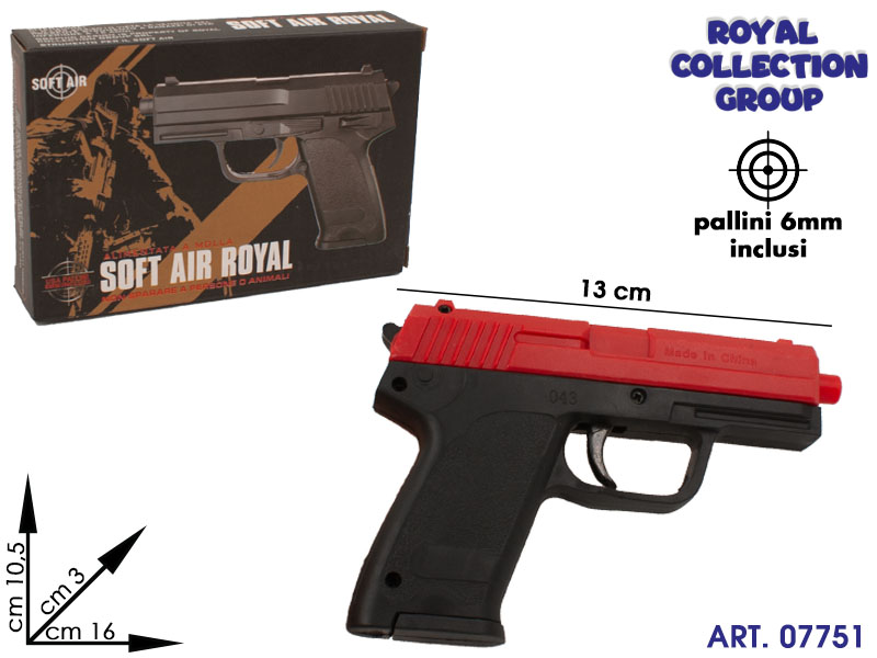 043a Pistola Soft Air Royal  Cm 16x10.5