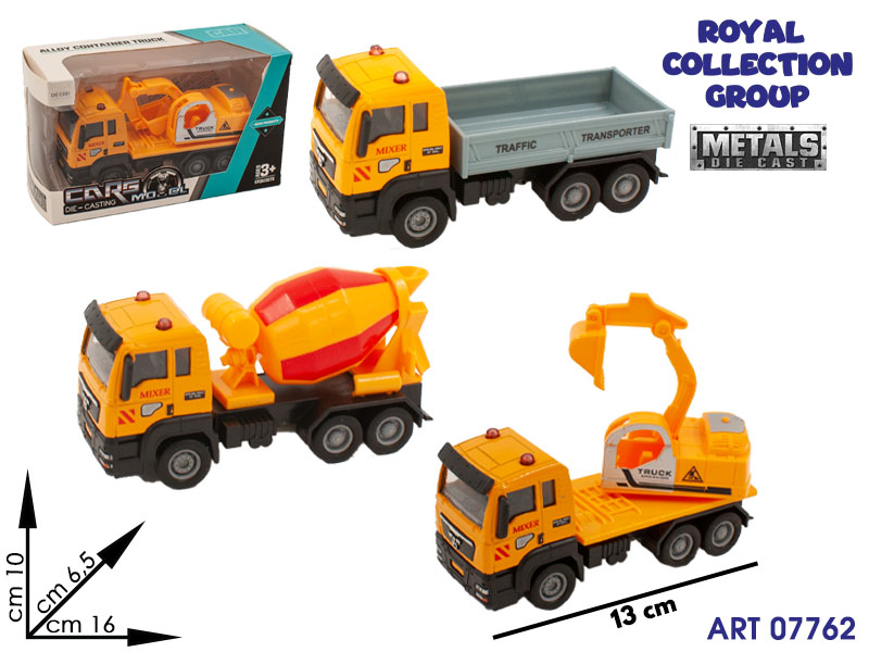 K0010517 Camion Lavoro Die Cast Ass Cm 16x10