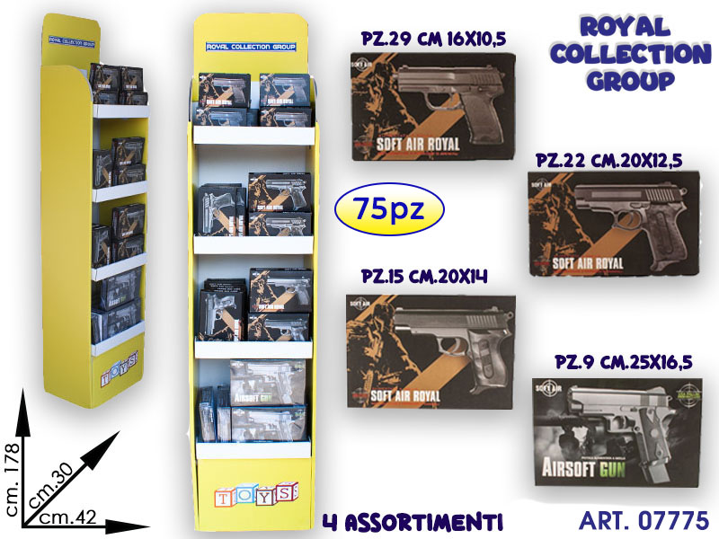 Espositore Toy Cartone C/ Pz 75 Soft Air Ass