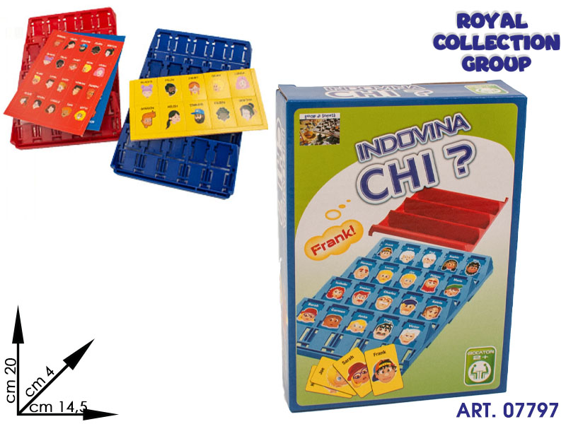 K5200721 Gioco Indovina Chi?  Cm 20 X 14.5