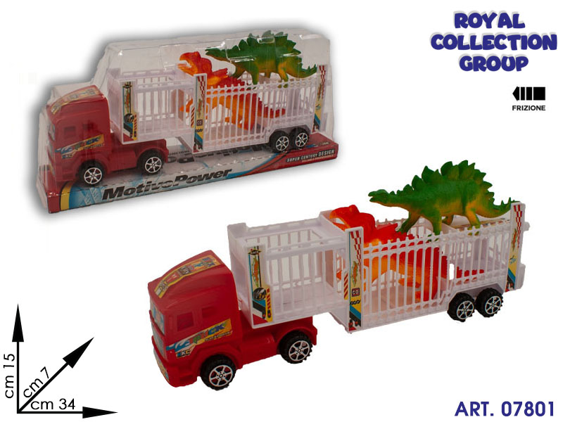 K1807521 Camion Friz C/ Dino Cm 34x15