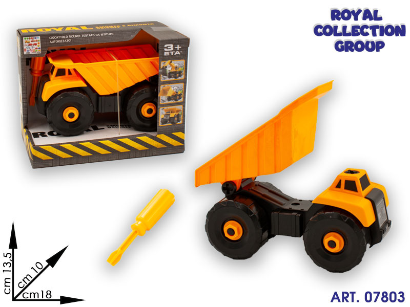 K999 K114646 Camion Ribalt Smonta E Rimonta Cm 18x13.5