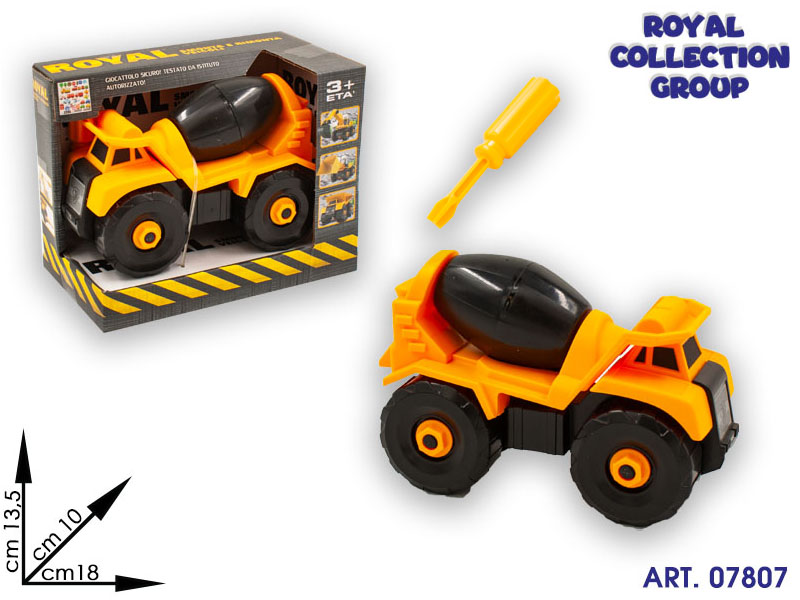 K999 K4900863 Betoniera  Smonta E Rimonta Cm 18x13.5