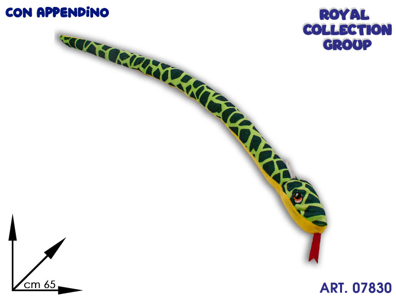 A1 14181 1 Serpente Peluche  Cm 65