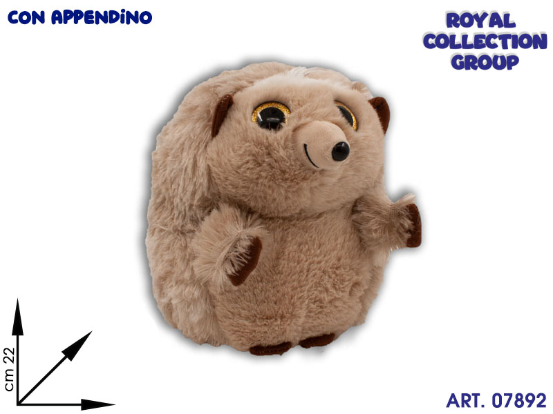 K2030217 Riccio Occhioni Peluche  Cm 22