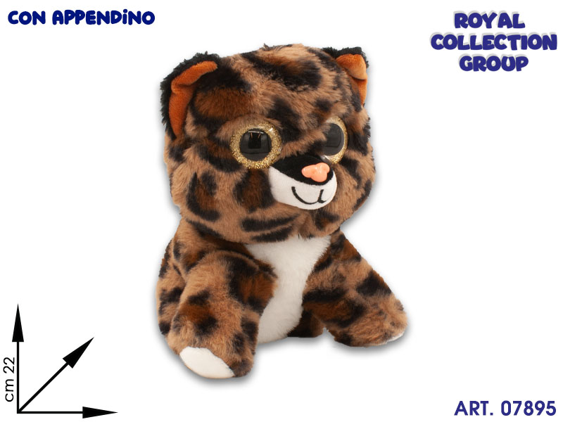 K2030213 Lince Occhioni Peluche  Cm 22