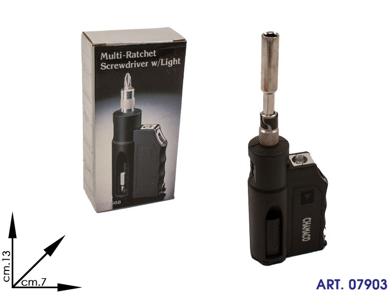 Set Cacciavite Con Luce  Cm 13x7