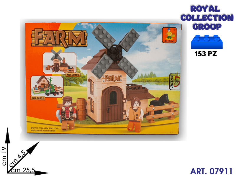 K049394  Build Costruzioni Farm  Pz 153 28403 Cm 25.5x19