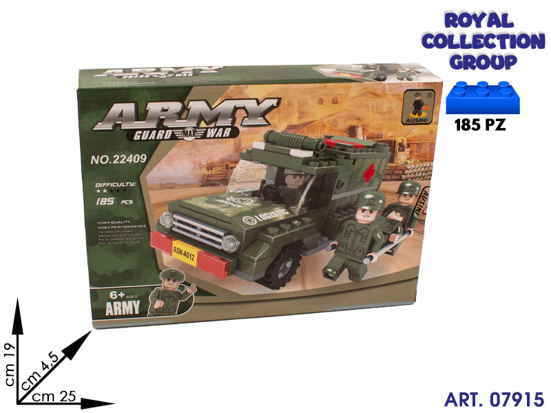 K129839  Build Costruzioni Army  Pz 185 22409 Cm 25.5x19