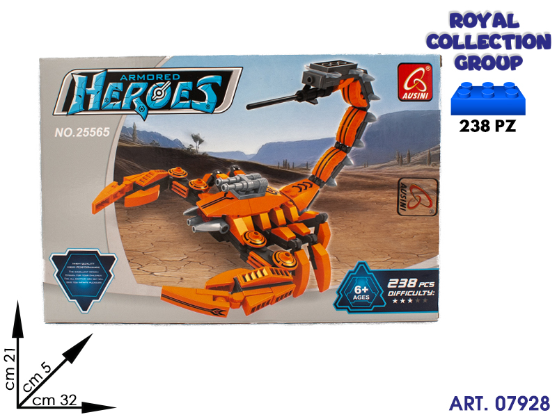 K490532  Build Costruzioni Heroes Pz 238  25565 Cm 32x21.5
