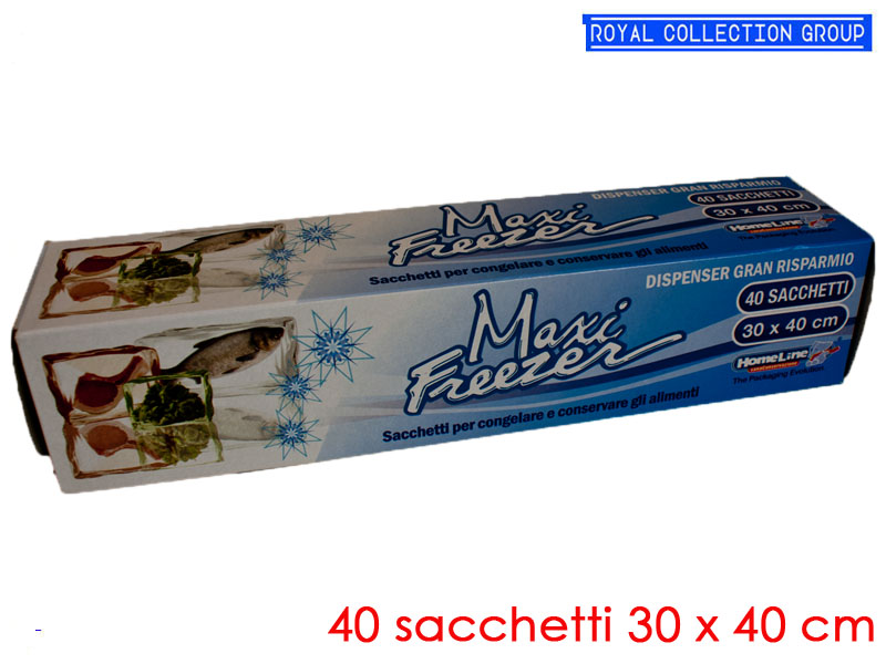 Sf13a Astuccio Maxi 40 Sacchetto Frezer Cm 40x30