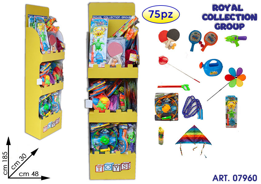 Espositore Bici L In Cartone C/ Pz 75 Giochi Estivi