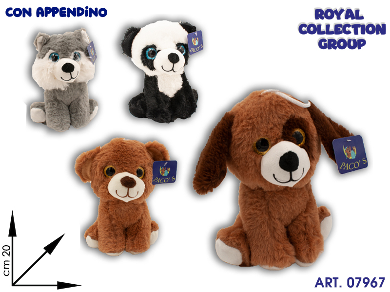 A1 20186e 20c  Animali Peluche 4 Ass  Cm 20