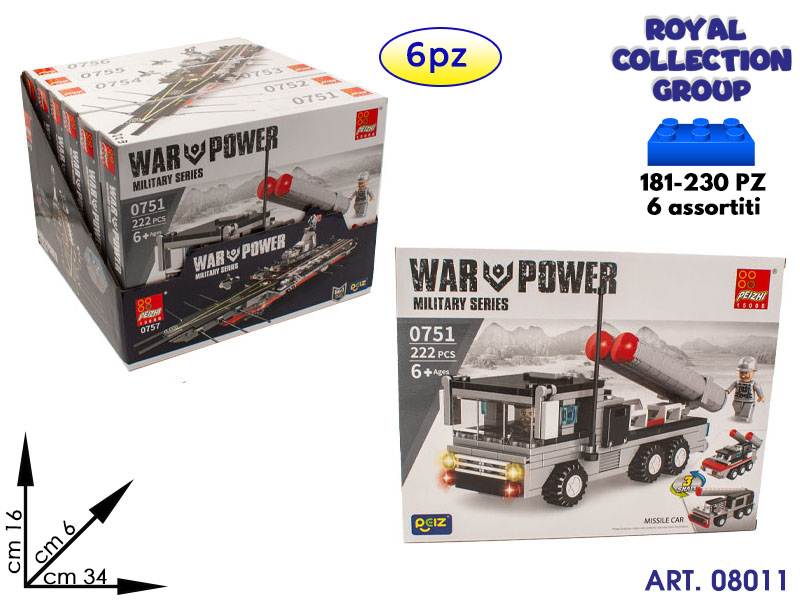 K3103520 Building War Power Military Ass Cm 34x16