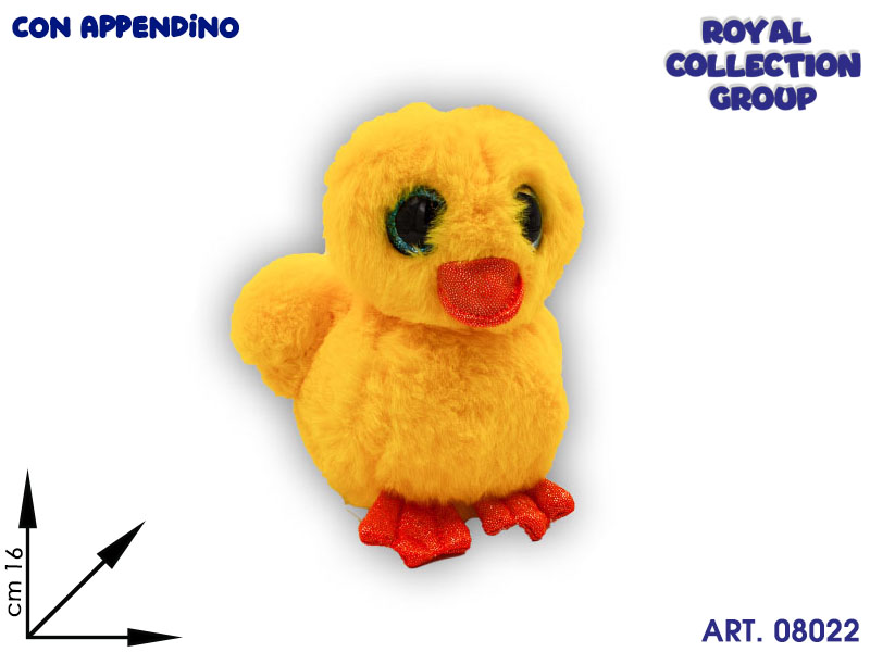 A1 23050 15 Papera Peluche Occhioni Cm 16