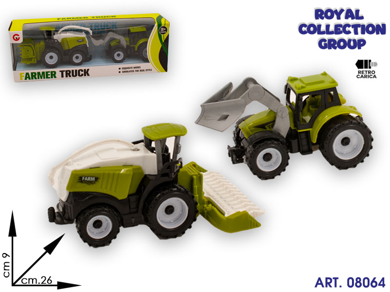 K1805723 Automezzi Farmer Truck Retrocarica  Cm 26x9