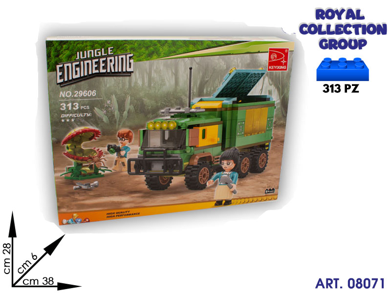 K4908516 Building Jungle Engineering Cm 38x28