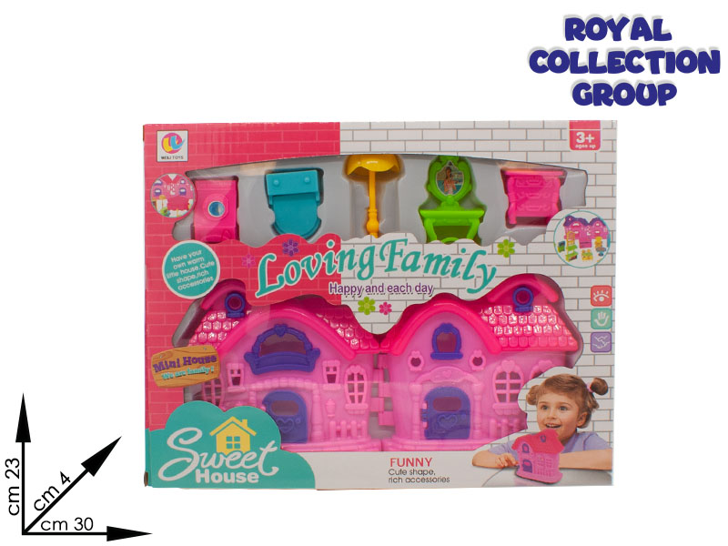 K4501546 Sweet House Family Cm 30x23.5