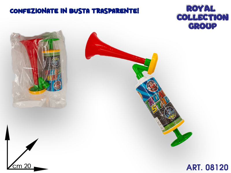 K6102008 Tromba Da Stadio In Busta Cm 20