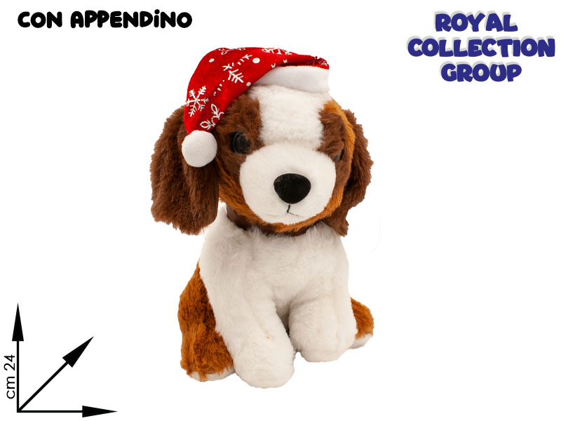 Pq Dog8 San Bernardo Occhioni  Cm 24 Natale