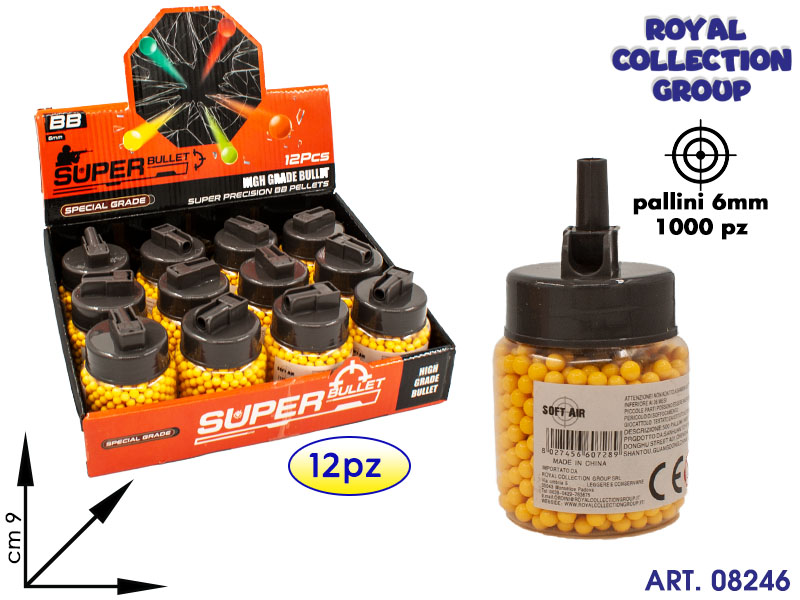 1000-6 500 Pallini Conf 1000pz Display 12 Pz