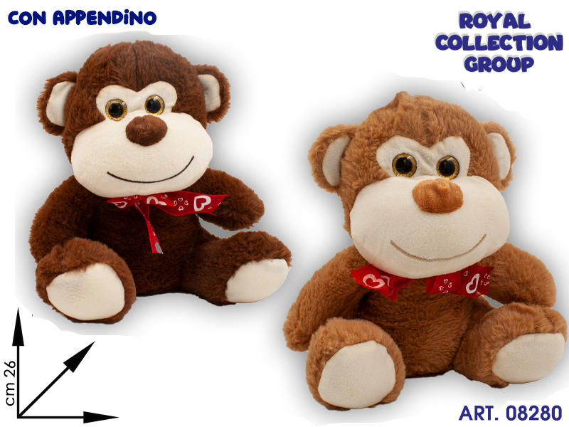 A1 17372 Gorilla Occhioni Innamorato  Cm 26