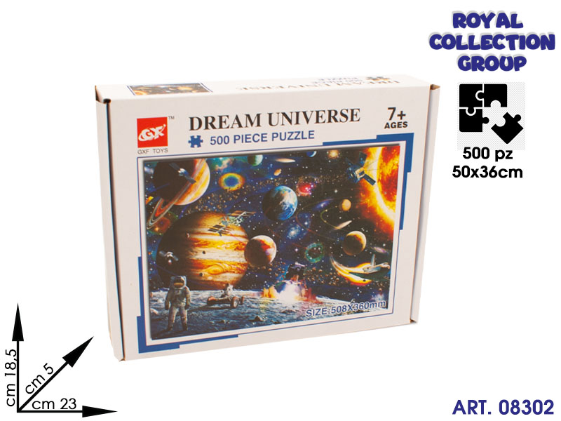 K3001434 Puzzle Universe 500 Pz 23x18.5