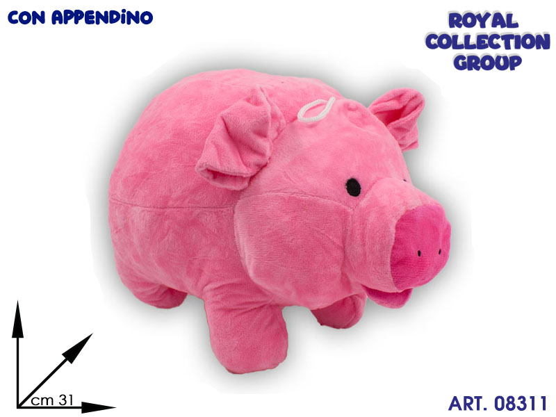 A1 22159 30  Maiale Peluche  Cm 31