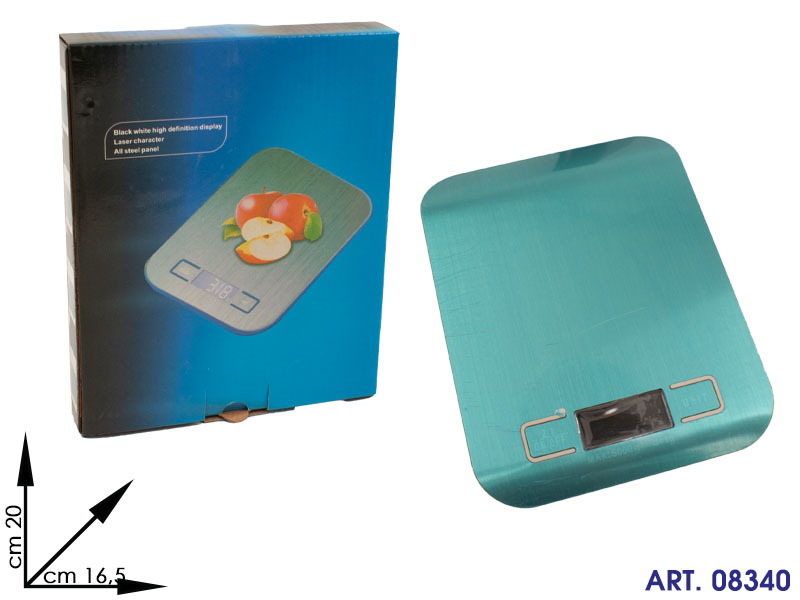 29692 Bilancia Da Cucina Elettronica Cm 20x16.5